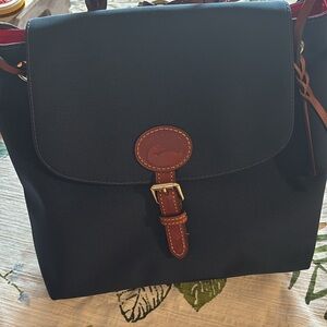 Dooney & Bourke Navy nylon Backpack